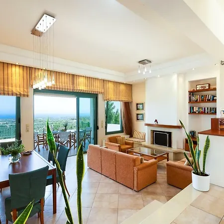 Villa Archos With Pool, Play Area,bbq & Amazing View!!