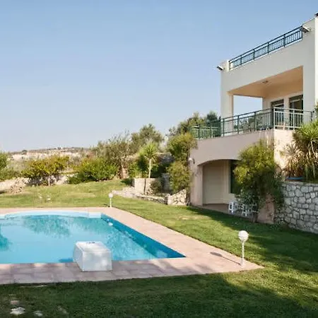Archos Villa With Pool, Play Area,Bbq & Amazing View!! * Mesi (Crete)