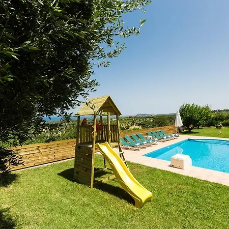 Villa Archos Villa With Pool, Play Area,Bbq & Amazing View!! Mesi (Crete)