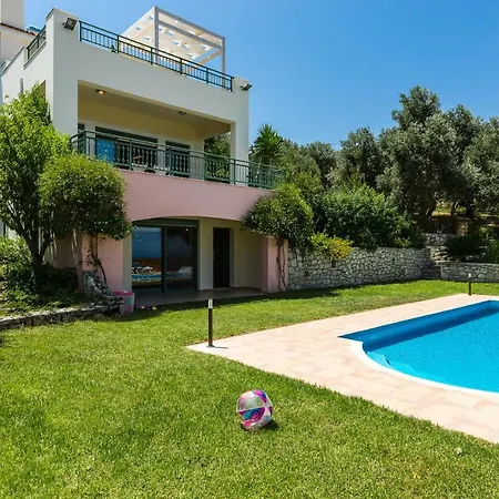 Archos Villa With Pool, Play Area,Bbq & Amazing View!! Mesi (Crete)