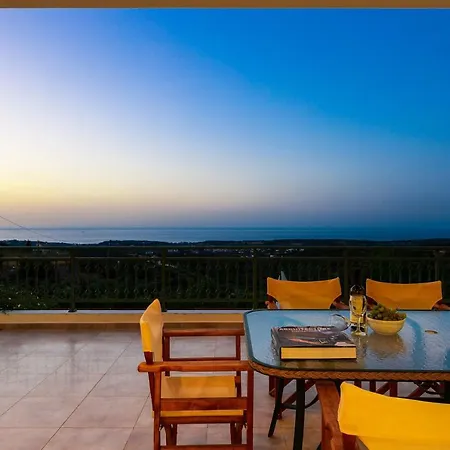 Archos Villa With Pool, Play Area,Bbq & Amazing View!!